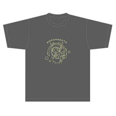 【メーカー取寄】物語シリーズ　ゆるいらすとTシャツ 2.かみまみた