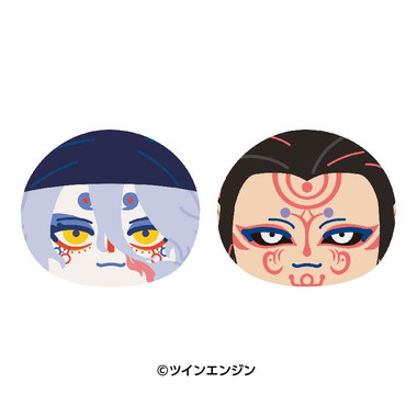 |メーカー品切れ中|【メーカー取寄】おまんじゅうにぎにぎマスコットペア 『劇場版モノノ怪 第二章 火鼠』