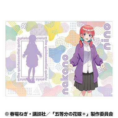 |メーカー品切れ中|【メーカー取寄】五等分の花嫁＊ A4クリアファイル(おかえり)　②中野 二乃