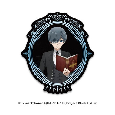 |メーカー品切れ中|【メーカー取寄】トラベルステッカー 2.シエル・ファントムハイヴ TVアニメ『黒執事 -寄宿学校編』