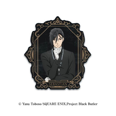 |メーカー品切れ中|【メーカー取寄】トラベルステッカー 4.セバスチャン・ミカエリス TVアニメ『黒執事 -寄宿学校編』