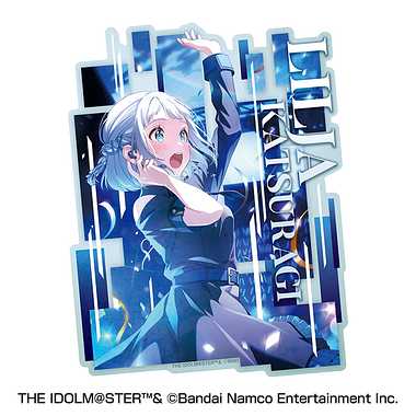 【メーカー取寄】学園アイドルマスター　トラベルステッカー　⑤葛城リーリヤ