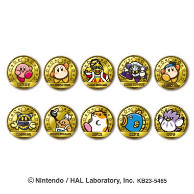 【メーカー取寄】星のカービィ　レリーフメダルコレクション