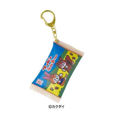 【メーカー取寄】クッピーラムネ　シャカシャカキーホルダー -1960-