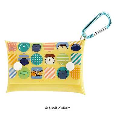 【メーカー取寄】お文具といっしょ カラビナつきミニマルチケース②