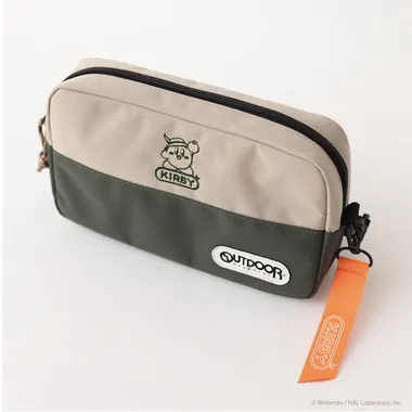カービィ ウッドキャンプ OUTDOOR PRODUCTS コラボガジェットポーチ
