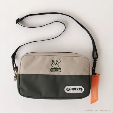 カービィ ウッドキャンプ OUTDOOR PRODUCTS コラボガジェットポーチ