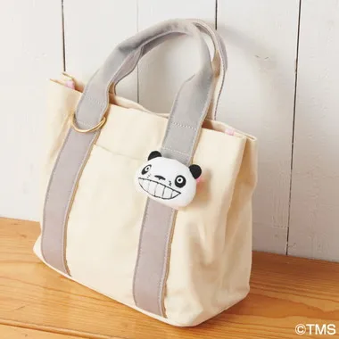 パンダコパンダ ふわふわバッジ ①パパンダ
