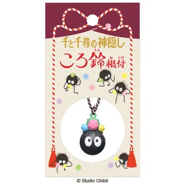 【メーカー取寄】【リニューアル】ころ鈴根付 千と千尋の神隠し ⑧ススワタリ