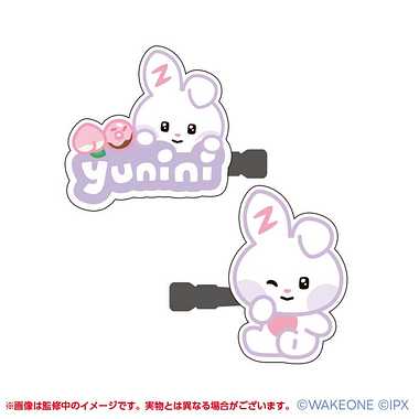 【メーカー取寄】zeroni アクリルヘアクリップ ⑨yunini