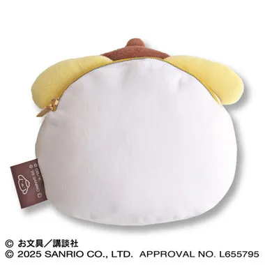 |メーカー品切れ中|【メーカー取寄】フェイスポーチ ①お文具さん ポムポムプリン×お文具といっしょ