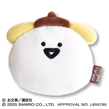 |メーカー品切れ中|【メーカー取寄】フェイスポーチ ①お文具さん ポムポムプリン×お文具といっしょ