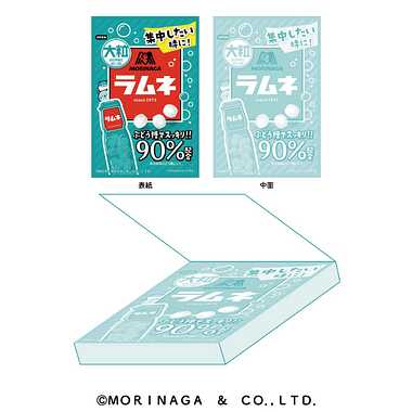 |メーカー品切れ中|【メーカー取寄】森永ラムネ メモ帳