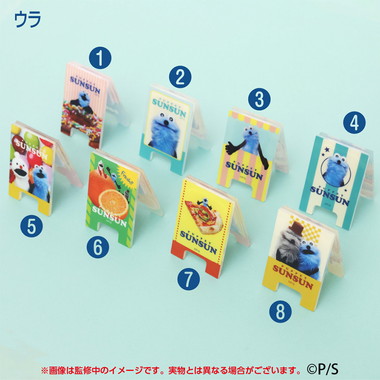 【メーカー取寄】パペットスンスン ミニ看板風メモスタンドコレクション