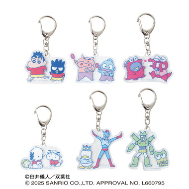 |メーカー品切れ中|【メーカー取寄】クレヨンしんちゃん×はぴだんぶい アクリルキーホルダーコレクション