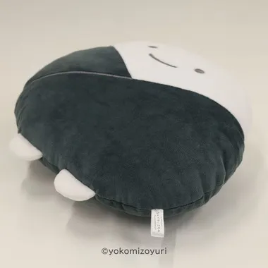 【メーカー取寄】ダイカットクッション のりおにぎり なんでもいきもの