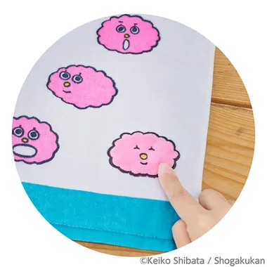 |メーカー品切れ中|【メーカー取寄】アップリケつきハンドタオル つんへんちゃん