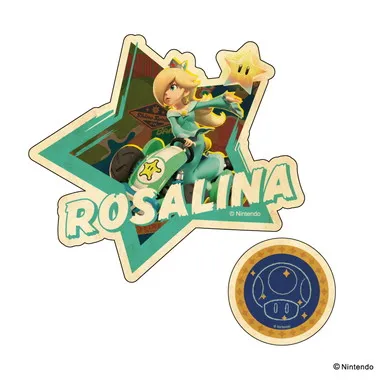 【予約】トラベルステッカー 2枚セット ⑥ロゼッタ