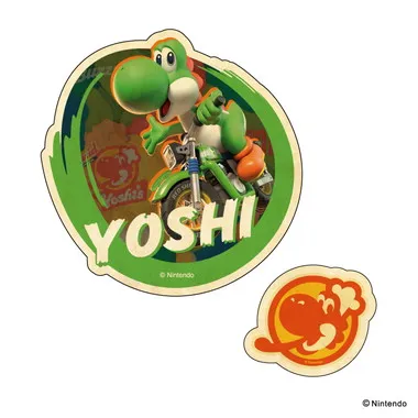 【予約】トラベルステッカー 2枚セット ⑦ヨッシー