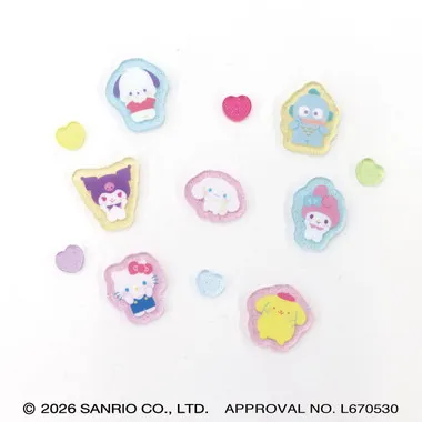 【予約】サンリオキャラクターズ　つめつめアクリルキーホルダー (ケース24個入)