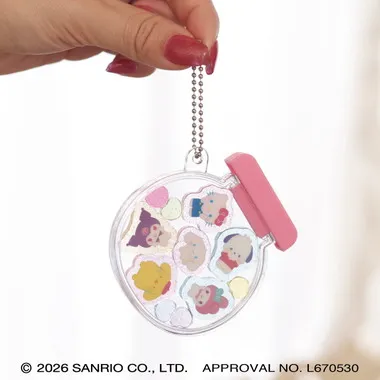 【予約】サンリオキャラクターズ　つめつめアクリルキーホルダー (ケース24個入)