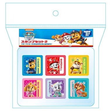 【メーカー取寄】パウ・パトロール　スタンプセット２