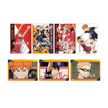 【メーカー取寄】ハイキュー!! クリアカードコレクションガム４ ゴミ捨て場の決戦【通常版】