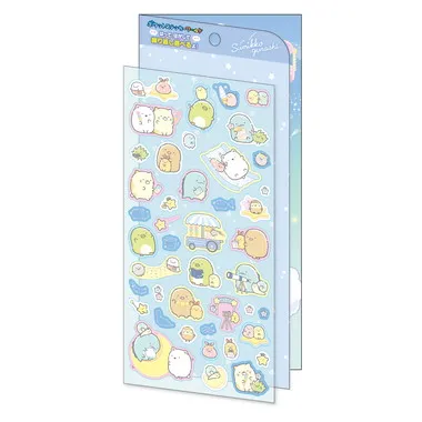 【メーカー取寄】すみっコぐらし　ポケットステッカーワールド　PSW-02　星空さんぽ