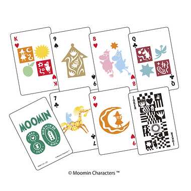 【メーカー取寄】MOOMIN80　トランプ