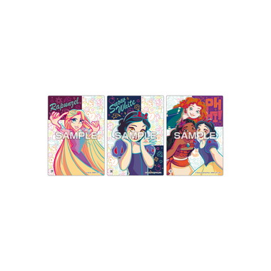 【メーカー取寄】ディズニープリンセス クリアカードコレクションガム【通常版】