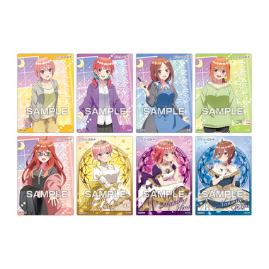 【メーカー取寄】五等分の花嫁＊ クリアカードコレクションガム4【通常版】