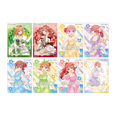 【メーカー取寄】五等分の花嫁＊ クリアカードコレクションガム4【通常版】