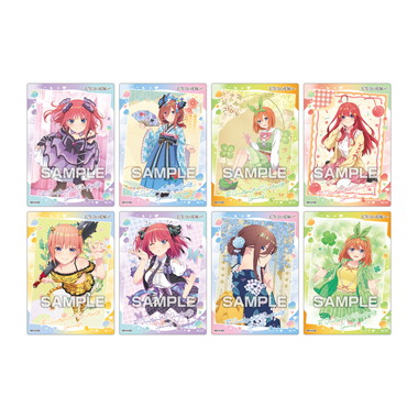 【メーカー取寄】五等分の花嫁＊ クリアカードコレクションガム4【通常版】