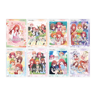 【メーカー取寄】五等分の花嫁＊ クリアカードコレクションガム4【通常版】