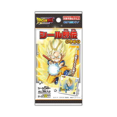 【メーカー取寄】ドラゴンボールDAIMA シール烈伝ガムつき