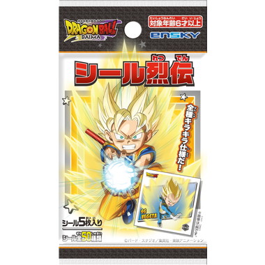 【メーカー取寄】ドラゴンボールDAIMA シール烈伝