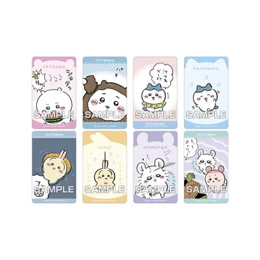 【メーカー取寄】デコステッカー４ガムつき ちいかわ