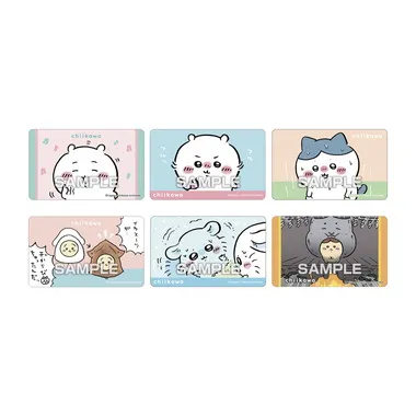 【メーカー取寄】デコステッカー４ガムつき ちいかわ