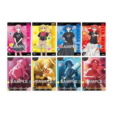 【メーカー取寄】アニメ「ぼっち・ざ・ろっく！」 クリアカードコレクションガム【通常版】