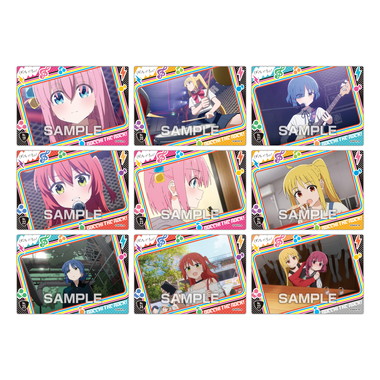 【メーカー取寄】アニメ「ぼっち・ざ・ろっく！」 クリアカードコレクションガム【通常版】