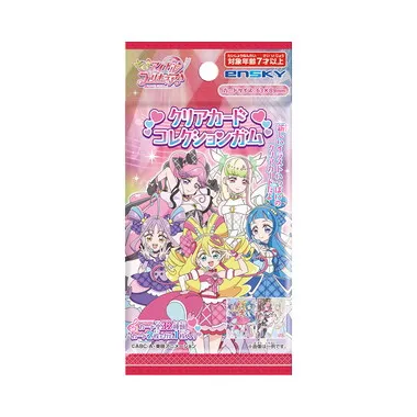 【メーカー取寄】クリアカードコレクションガム　キミとアイドルプリキュア♪