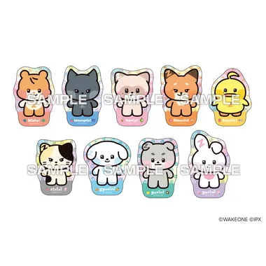 【メーカー取寄】キャラカットステッカーガム ときめきレインボー zeroni