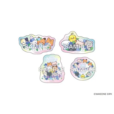 【メーカー取寄】キャラカットステッカーガム ときめきレインボー zeroni