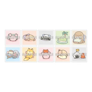 【メーカー取寄】シールコレクション2 なんでもいきもの