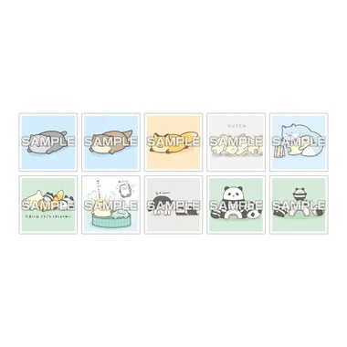 【メーカー取寄】シールコレクション2 なんでもいきもの