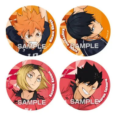 【メーカー取寄】カンバッジコレクションガム アニメ「ハイキュー!!」