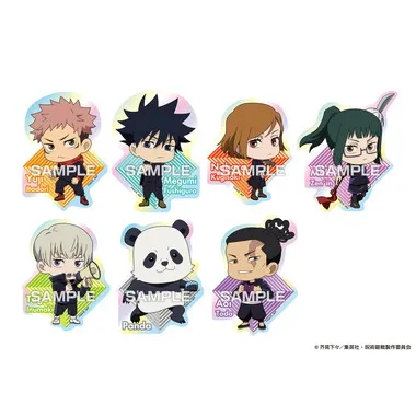 【メーカー取寄】キャラカットステッカーガム　TVアニメ「呪術廻戦」