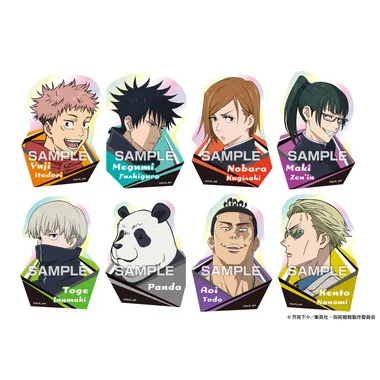 【メーカー取寄】キャラカットステッカーガム　TVアニメ「呪術廻戦」