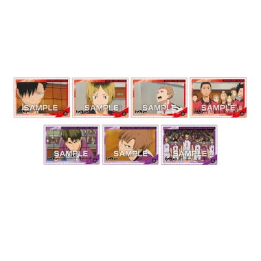 【メーカー取寄】クリアカードコレクションガム５【通常版】 アニメ「ハイキュー!!」