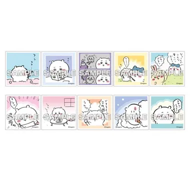 【メーカー取寄】あつめてシールガム４　ちいかわ